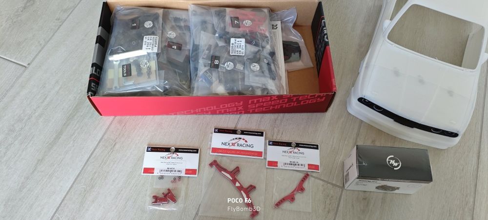 Mst rmx 2.5S + novo e motor 10.5T novo