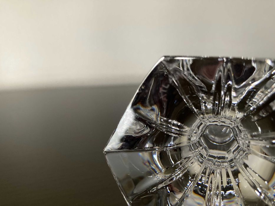 Castiçal de cristal marca Atlantis sem uso