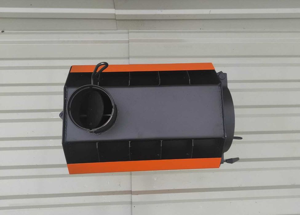 ДО 8 ЧАСОВ! С Обдувом! Печь Буржуйка Булерьян H55-3 / ТЕПЛО В ХАТІ