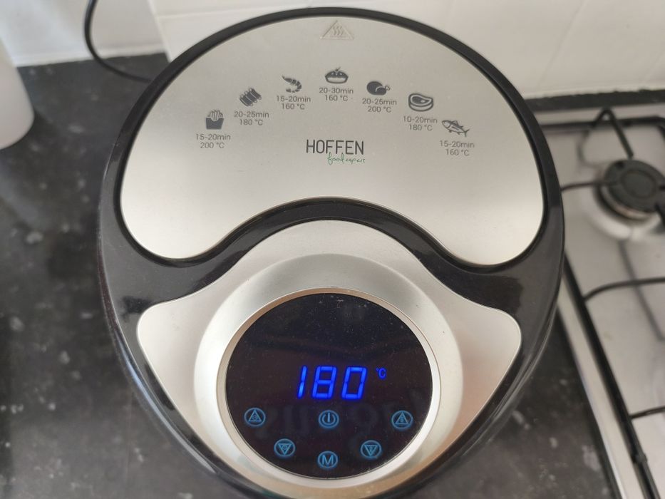 Fritadeira de Ar Quente (Air Fryer) 2,5 l - Hoffen - Em bom estado