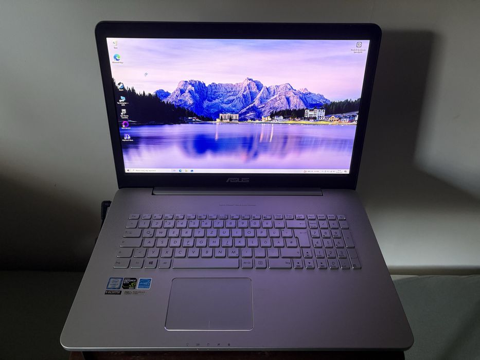 ASUS N752V 17,3" | i7 | GTX 950M 4GB | 8GB RAM | 2x SSD | Kompletny