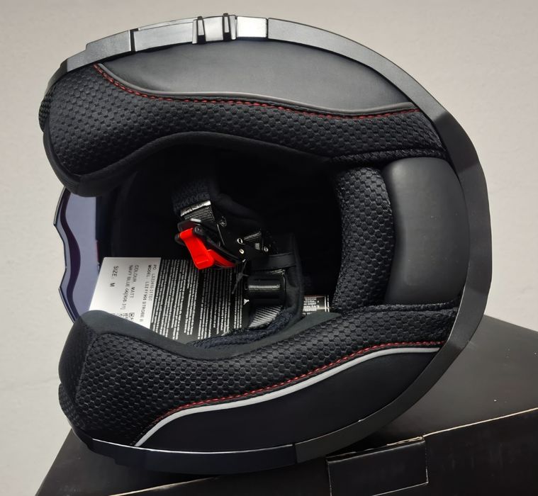 Capacete Modular LS2 FF908 Strobe ll Azul Matte ( M ) ( NOVO )