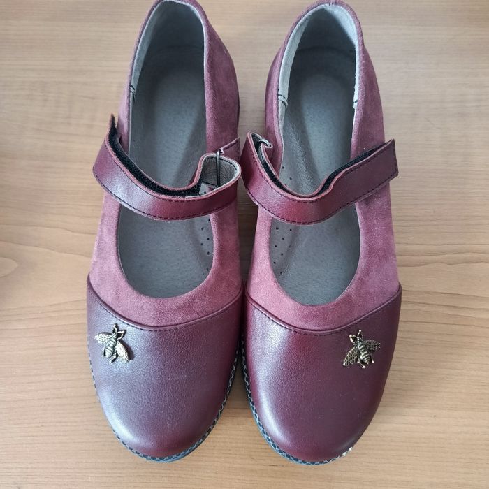 Туфлі на дівчинку, шкіряні