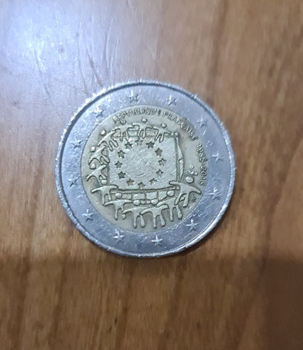 Moeda 2€ Republique Française 1985
