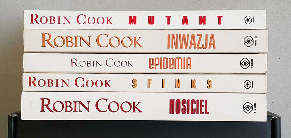 Robin Cook Mutant Inwazja Epidemia... Thriller medyczny Nowy