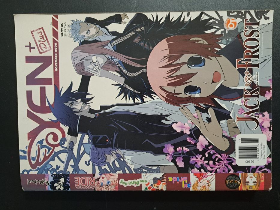 Revista manga Yen Plus Novembro 2008 vol 1 no 4 - PORTES GRÁTIS