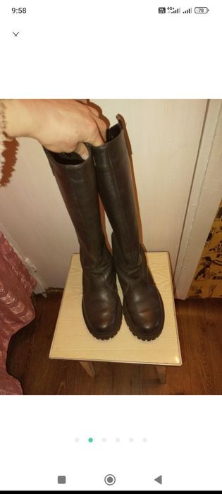 Сапоги труби шкіра натуральна.