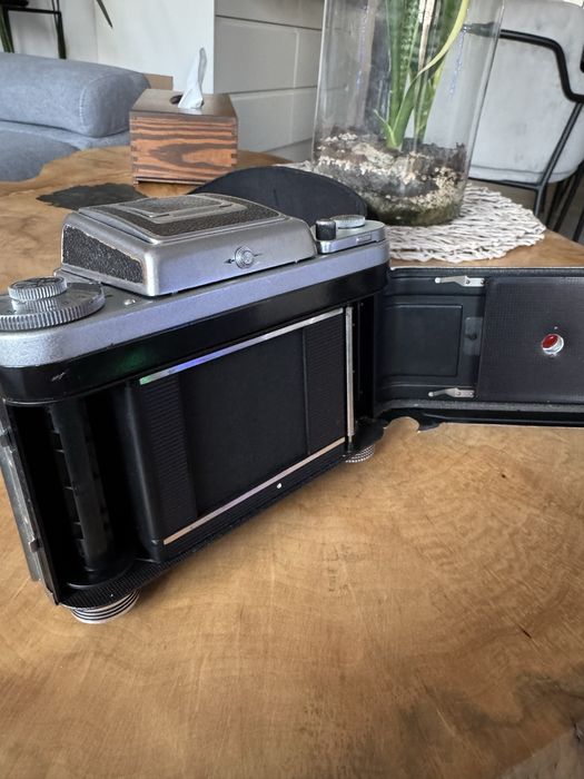 Pentacon Six TL + Biometar 80 | modyfikacja transportu filmu