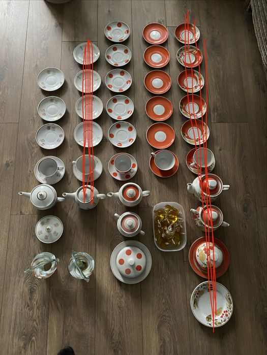 Посуд часів ссср , це не все що на фото, є ще. Останньог набору немає