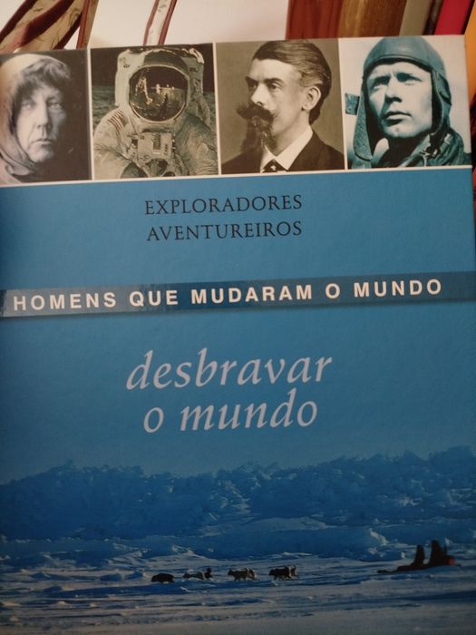 6 livros "Homens que mudaram o mundo '