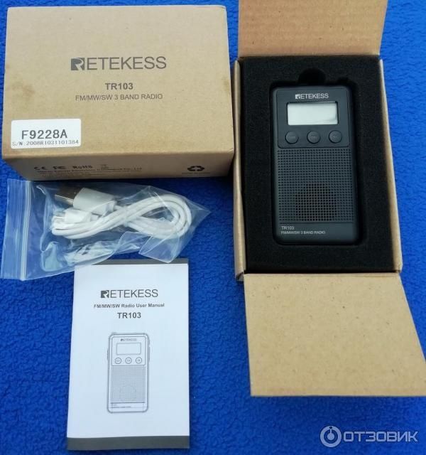Радіоприймач / MP3 player / Ratekiss TR103