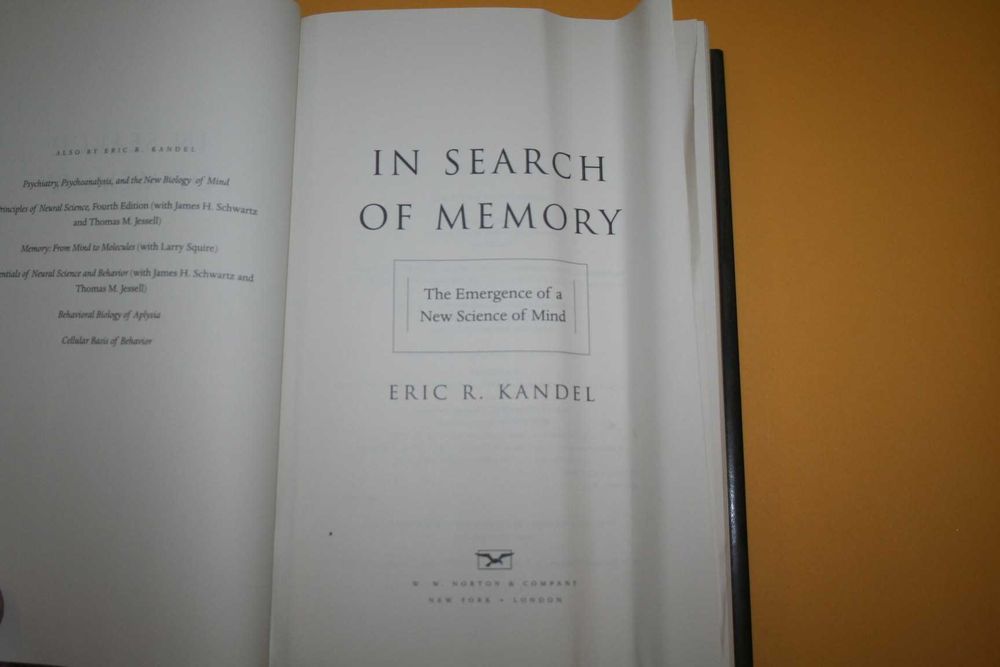 [] In Search of Memory: The Emergence of a New Science of Mind