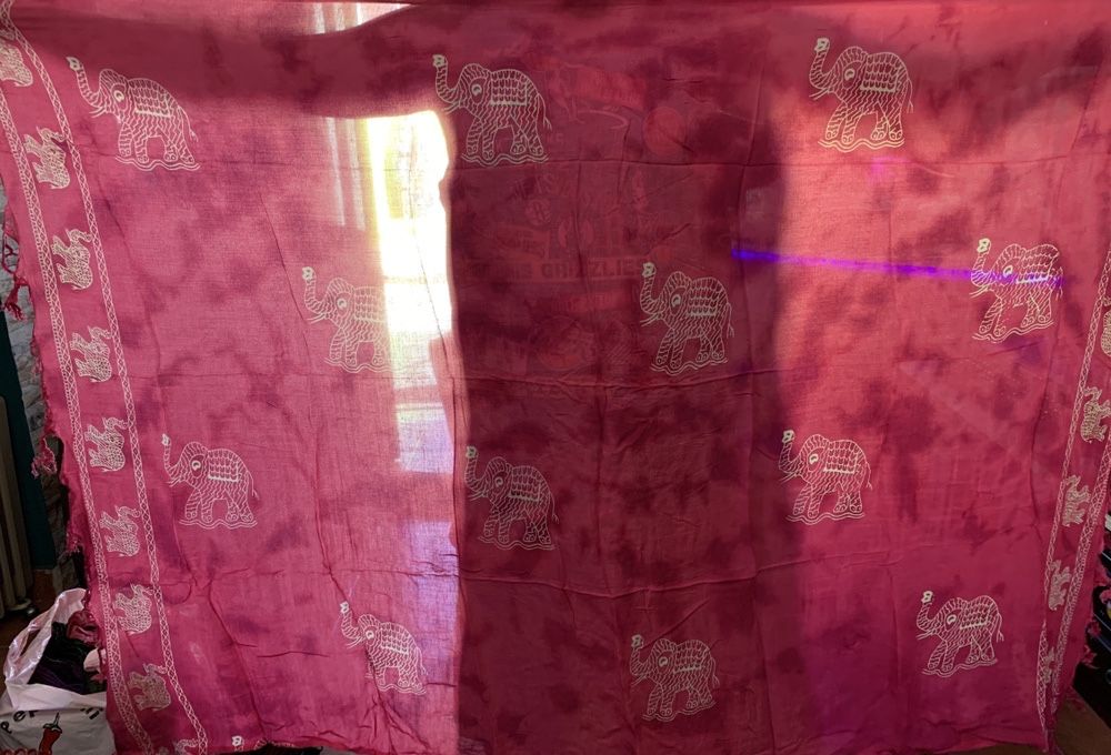 Lenço pareo multiuso indiano Yoga