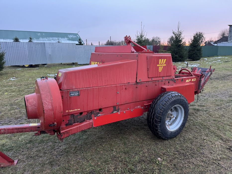 Велгер WELGER AP42 Тюкопрес Прес підбирач Пресс-подборщик (AP400,430)