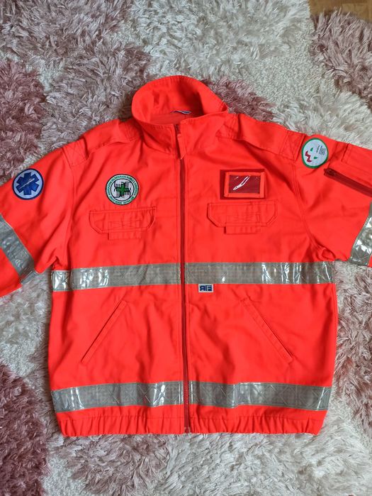 Сигнальна куртка медика / рятувальника Rescue Force (ANPAS / EN 471), р. XXL
