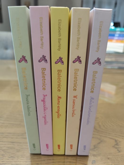 Książka baletnice zestaw 5 części