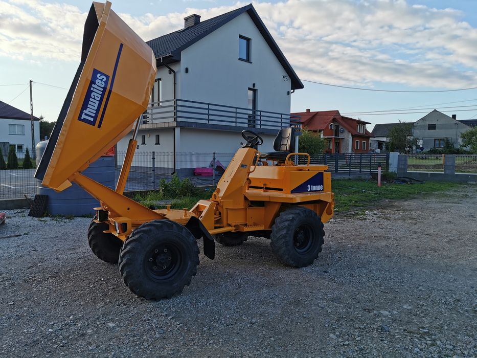Wypożyczalnia wynajem wozidło budowlane  koleba dumper 3t 6t koparka