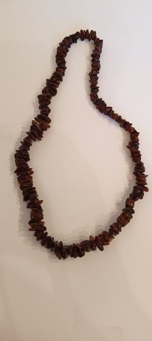 Bursztyn, naszyjnik z bursztynu