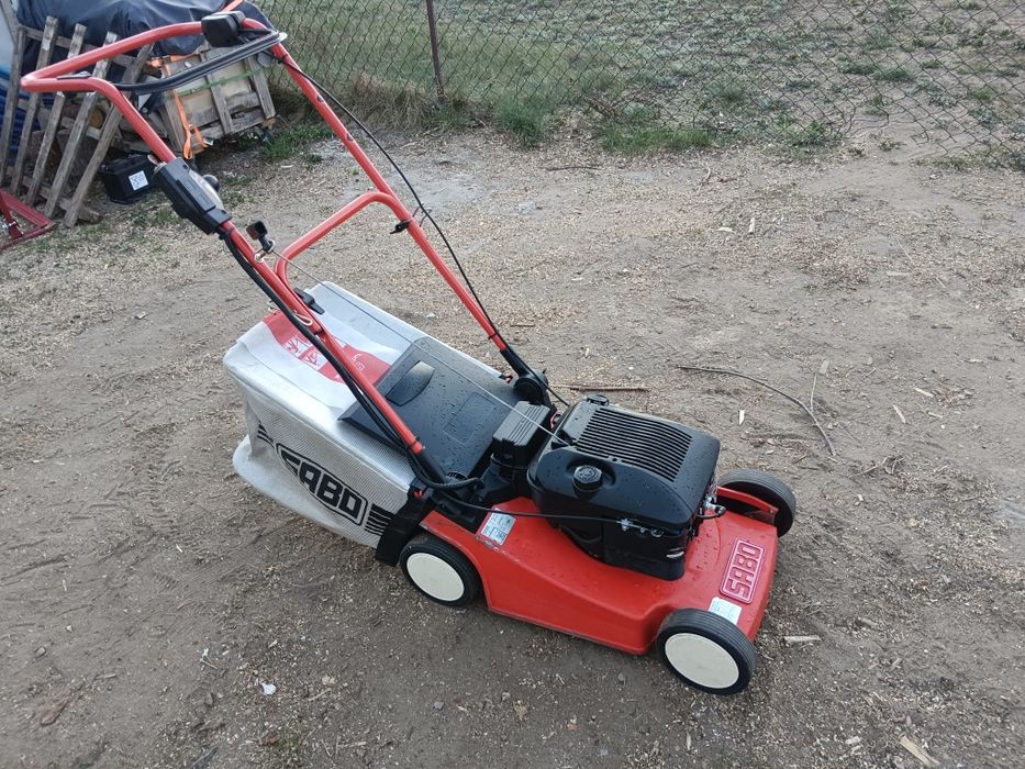 Kosiarka spalinowa Sabo 43cm 4KM Briggs elektryczny rozruch aluminiowa
