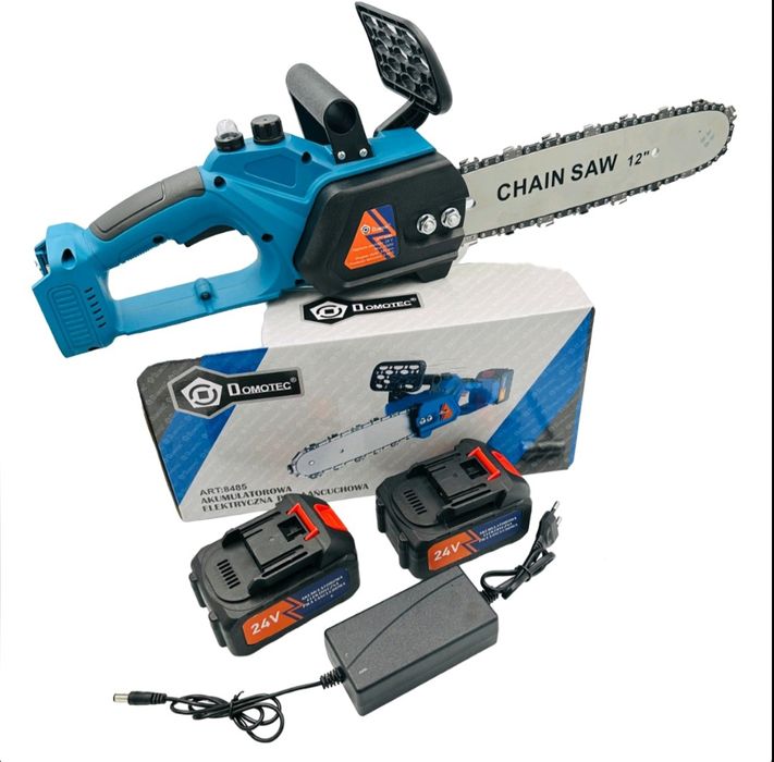 Пила Аккумуляторная 30СМ Автоматическая смазка 24В 2Ак 4А Цепная Пилка