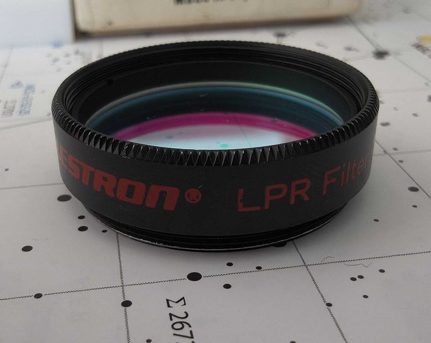 Filtro Celestron LPR UHC / Anti-poluíção 1.25" para Telescópios (Made in Japan)