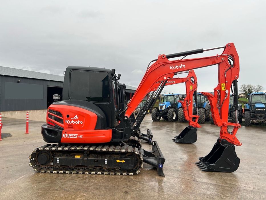 Гусеничний екскаватор Kubota KX165-5, 2018 рік