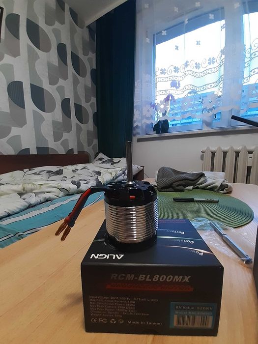 Rc heli brushless motor