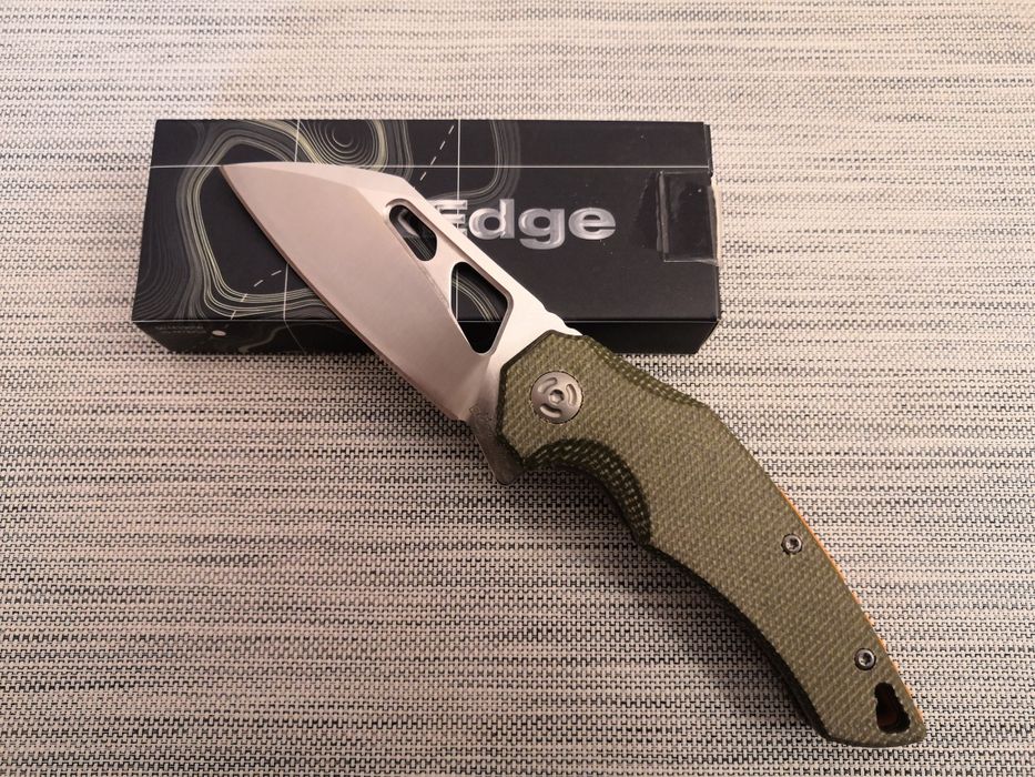 Fox Edge Atrax Micarta Olive