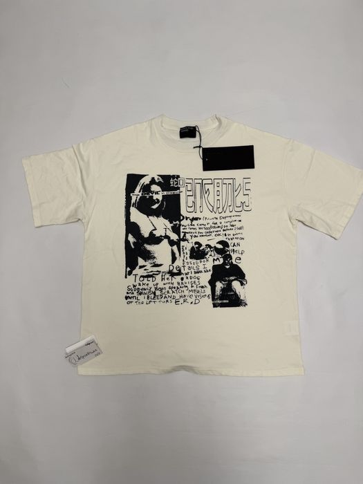 футболка Enfants riches deprimes erd girl tee S M L vetements balenciaga rick owens maison margiela project gr