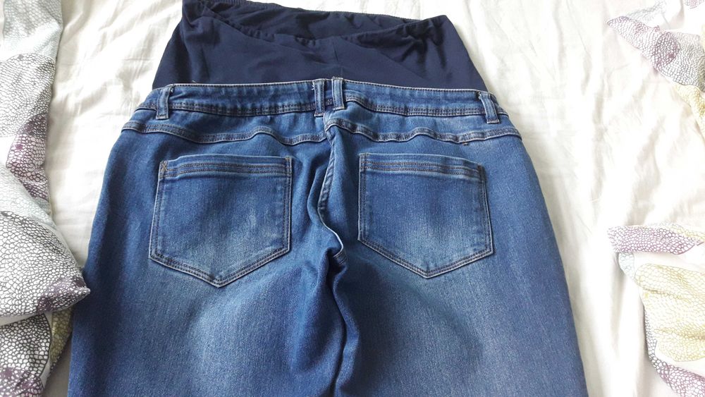 Jeansy ciążowe roz 36/38