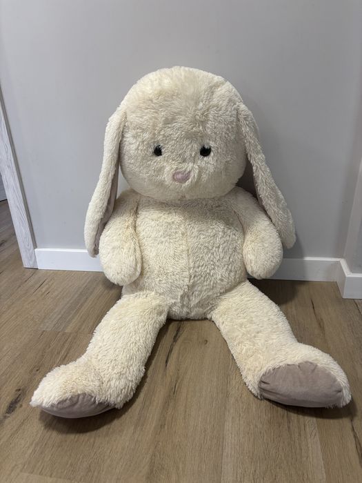 Duży pluszak królik Elefun 100 cm – miękki, idealny na prezent