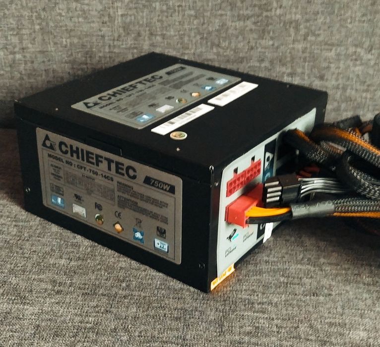 БП CHIEFTEC 750W  80PLUS Bronze блок питания 750Вт