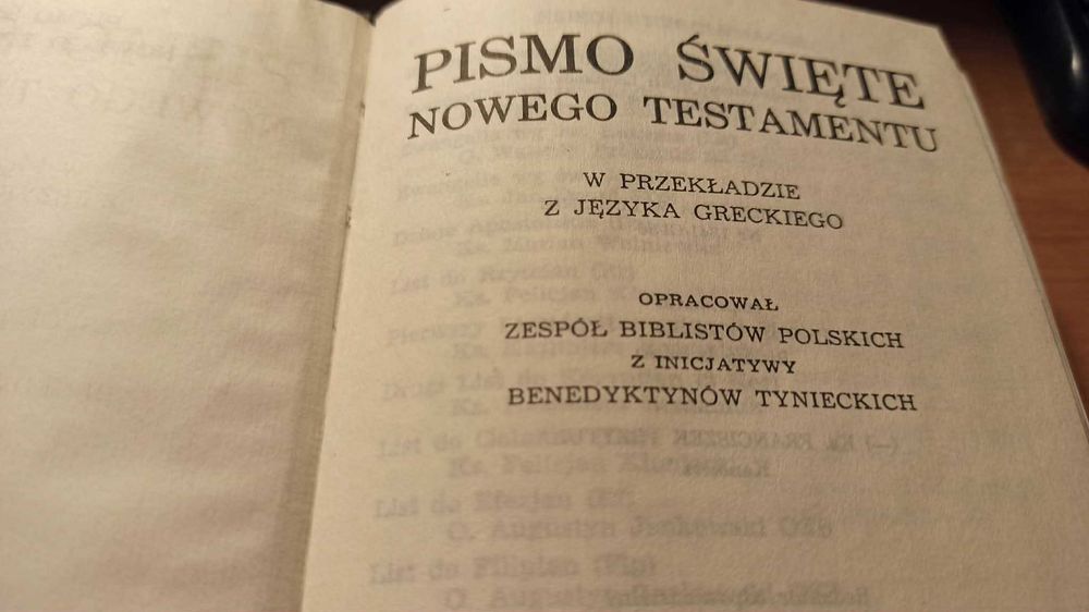 Pismo Święte Nowego Testamentu, , 1990 r.