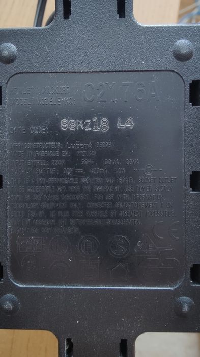 C2176a Hewlett packard hp zasilacz