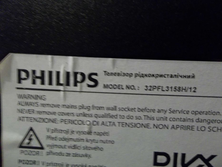 TV Philips 32cale LEDY i inne części