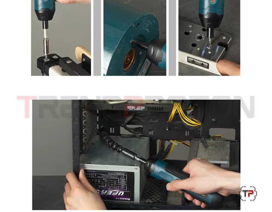 Chave de Fenda Elétrica a bateria