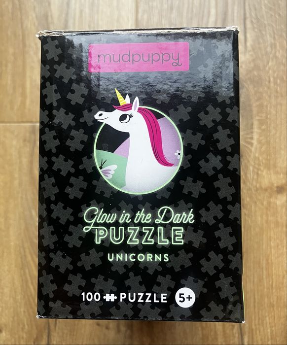 Puzzle świecące w ciemności – Jednorożce | Mudpuppy | 100 elementów