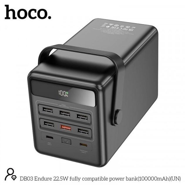 Power bank Hoco DB03 100000mah 22.5w павербанк