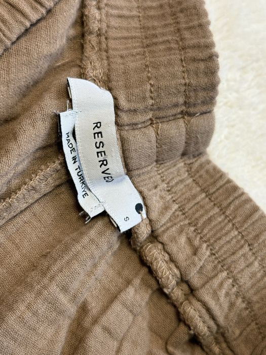 Reserved boho spodnie brązowe czekoladowe luźne s