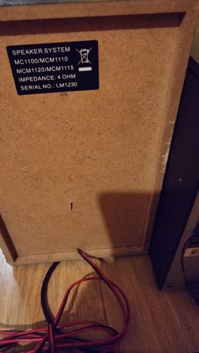 LG Mini wieża. CD nie działa.