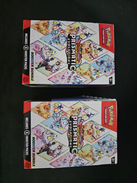 Pokemon Booster bundle prismatic evolution 2 sztuki nowe.