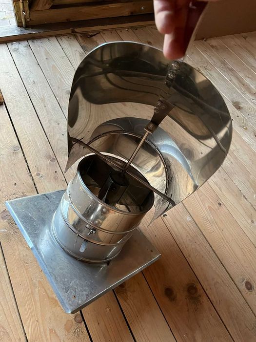 Nasada kominowa kwasoodporna z łożyskiem zewnętrznym STRAŻAK - FI 200