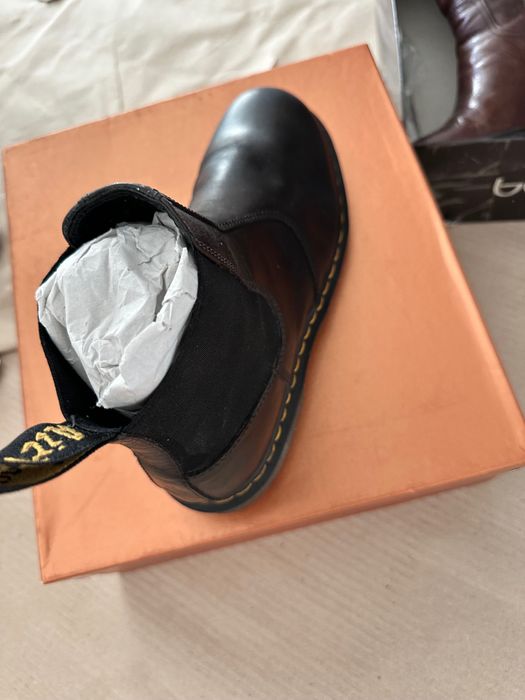 dr Martens полусапоги челси кожанные
