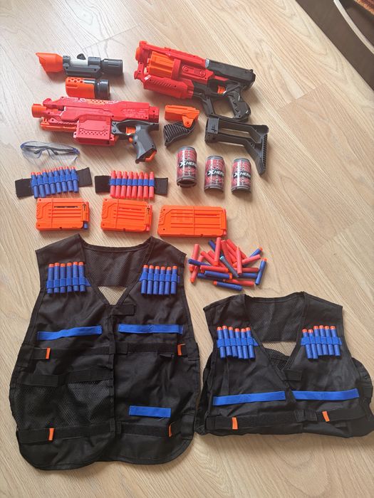 Нерф Nerf автомати та екипірування