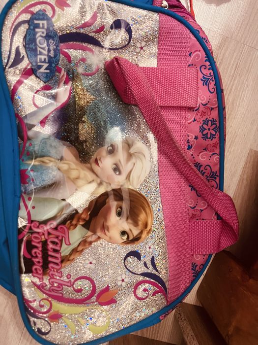 Torba podrożna dla dziewczynek Frozen Kraina Lodu  Elsa