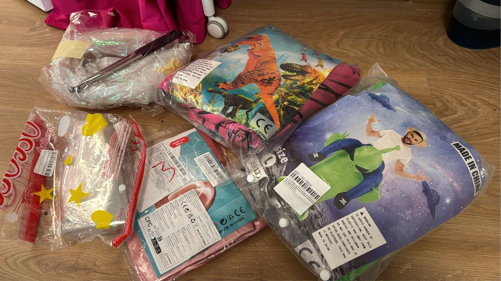 Traje insuflavel alien halloween hora loca