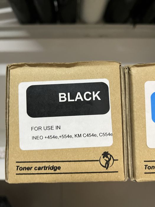 NOWE Oryginalne tonery 454e, 554e, C454e, C554e DEVELOP KONICA
