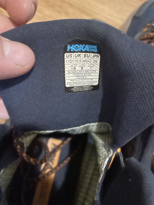Продам трекінгове взуття Hoka 45 р