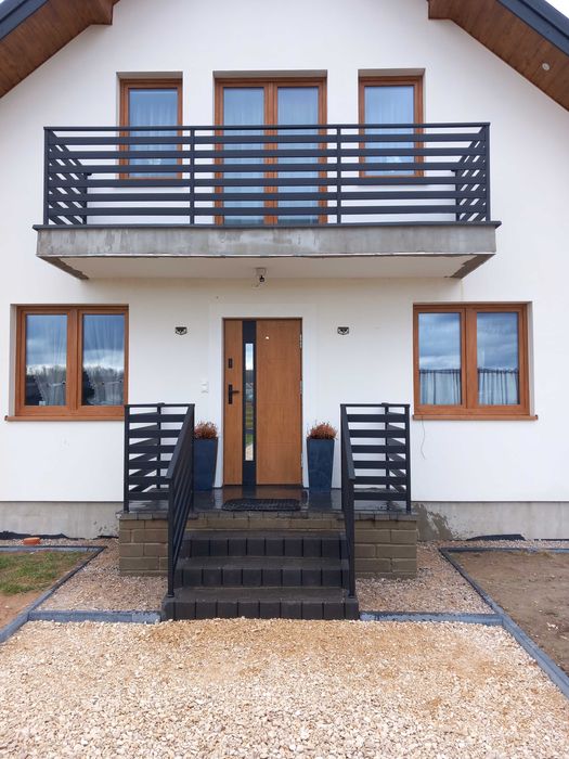 Balustrady nowoczesne ocynk