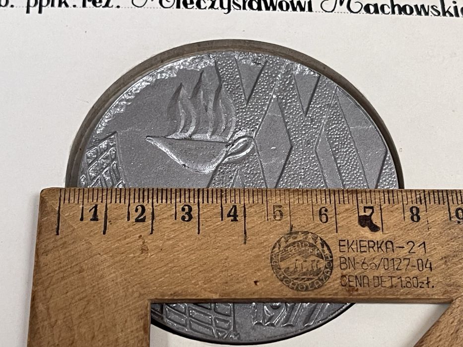Jelenia Góra Stary Medal Oficerska Szkoła Radiotechniczna